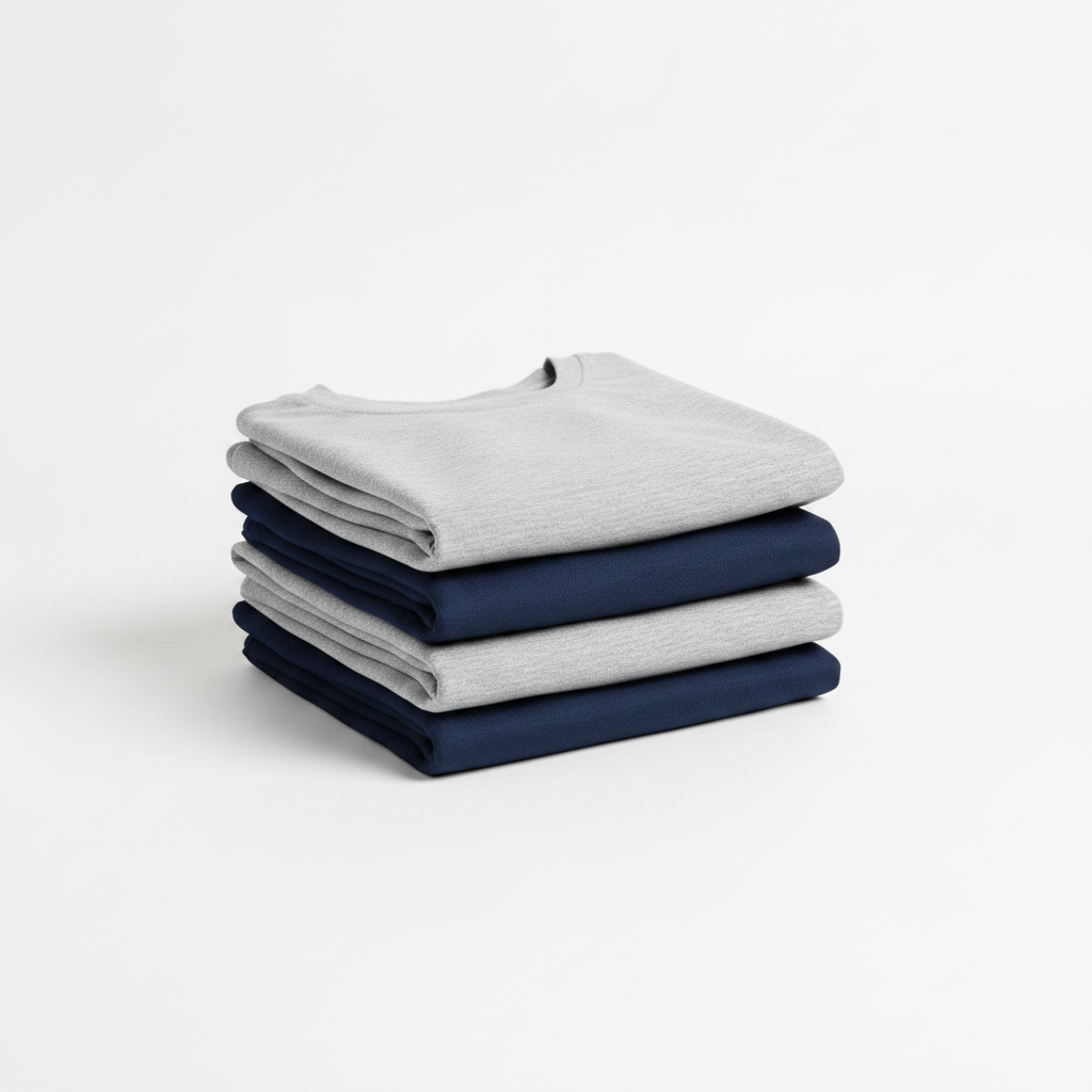 Unisex Tri-Blend Moisture-Wicking Athletic T-Shirt – 4-Pack