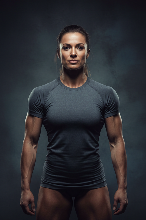 Perfect 10 Woman Grey T-Shirt